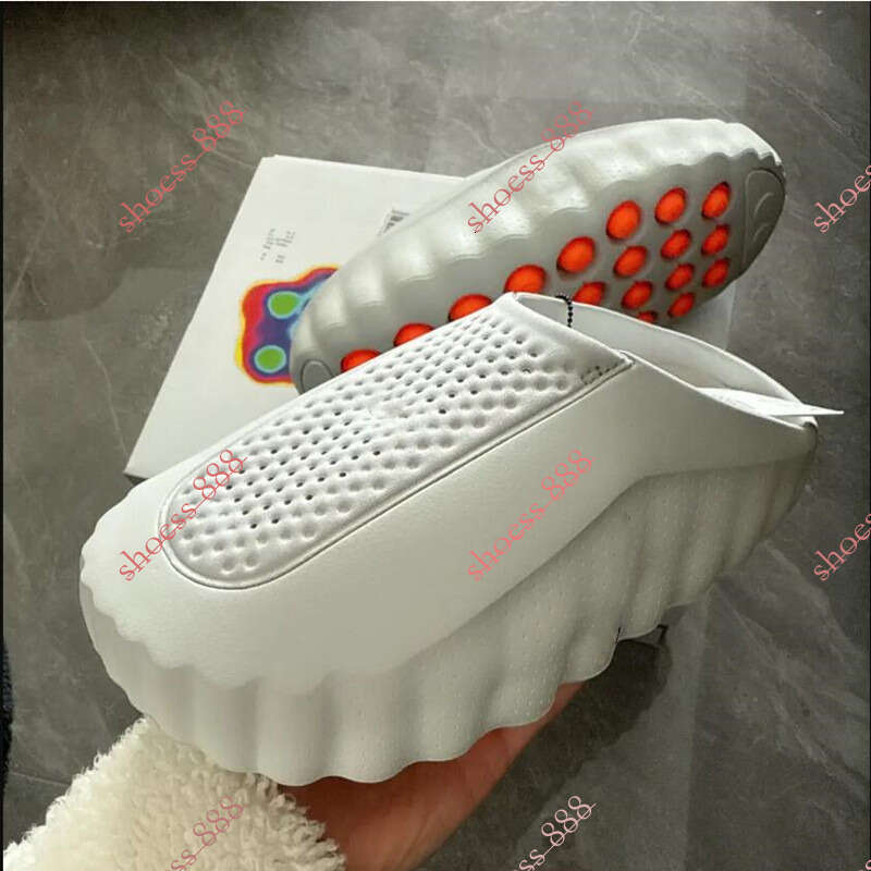 Mind 001 Slide Desginer Slides Slippers New Tech Comfortable Slipper Light Bone White Solar Red Black Chrome Light Smoke Grey Men Women Summer Fashion Shoes