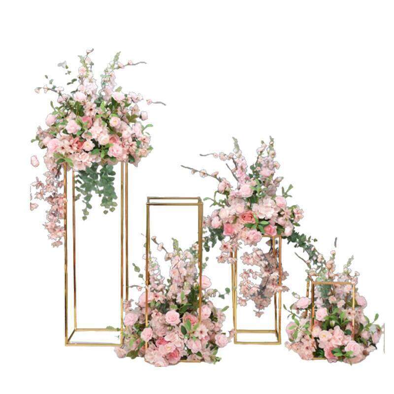 30/40/50/60/70cm Rose Hydrangea Artificial Flower Wedding Table Centerpiece Purple Floral Ball Party Stage Deco Prop decora W260130