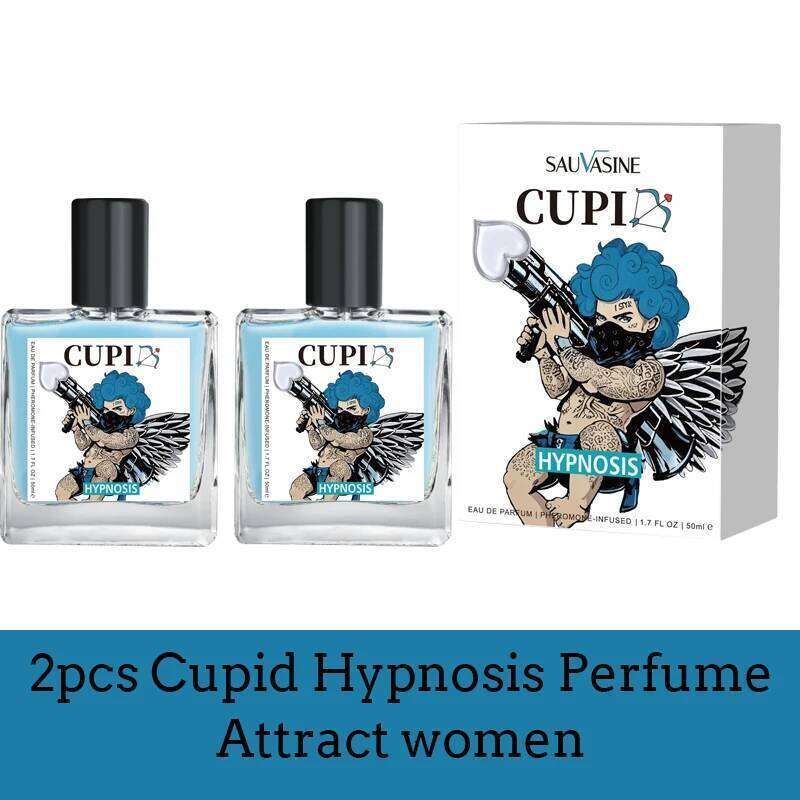 50ML Cupid Hypnosis Pheromone Long Lasting Enhances Intimacy High Quality Hombre Perfume Perfect Date Attract Women H260130