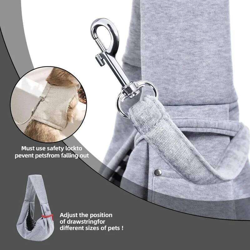Cotton Comfortable Dog Out Crossbody Shoulder Outdoor Travel Portable Cat Puppy Sling Bag Pet Carrying Supplies 26H0130