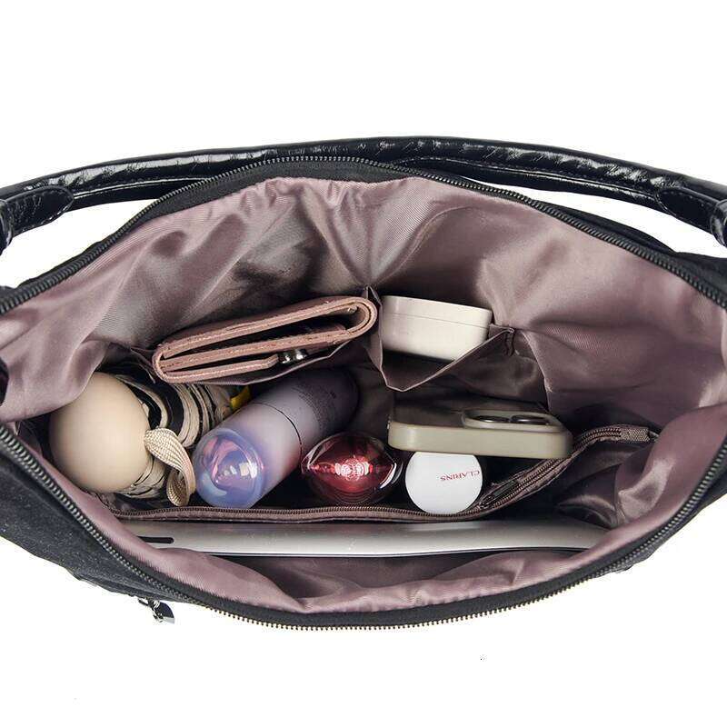 Retro Suede Tote Women Bags Casual Shopping Commute Handbags Ladies Large Capacity Solid Color Shoulder Bag 2026 Z260130