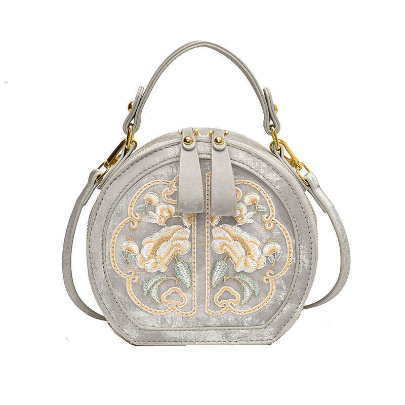 Trendy Small For Women 2025 New Fashionable Versatile Crossbody Summer Exquisite Handheld Round Bags SHANGFANNI
