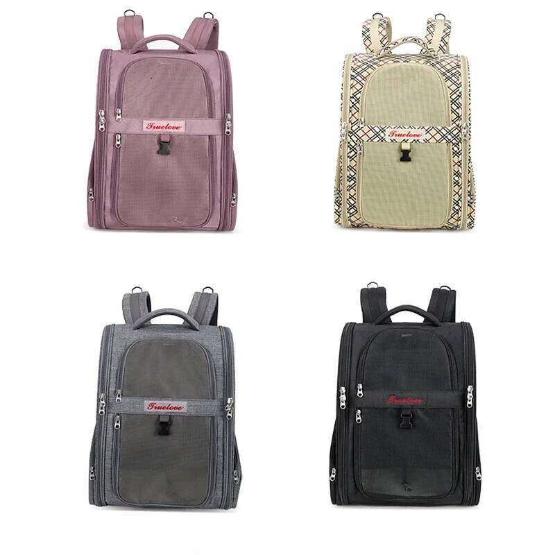 Winhyepet Carriers Breathable Mesh Puppy Backpack Portable Shoulder Bag For Small Dogs Cats Packaging Carrying Pet Supplies 26H0130