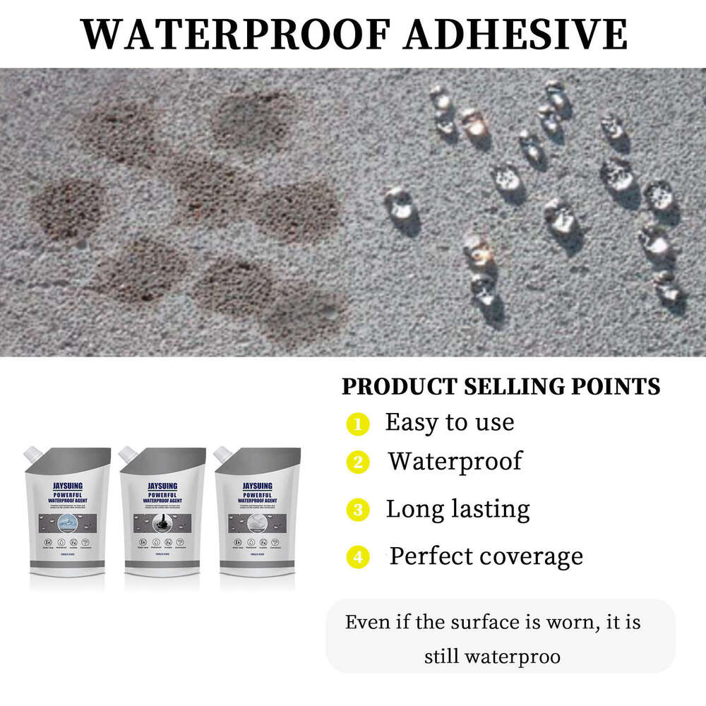 Jaysuing Roof Window Sill Repair Coating Bathroom Interior Exterior Wall Tile Waterproof Leak Stop Glue S260130