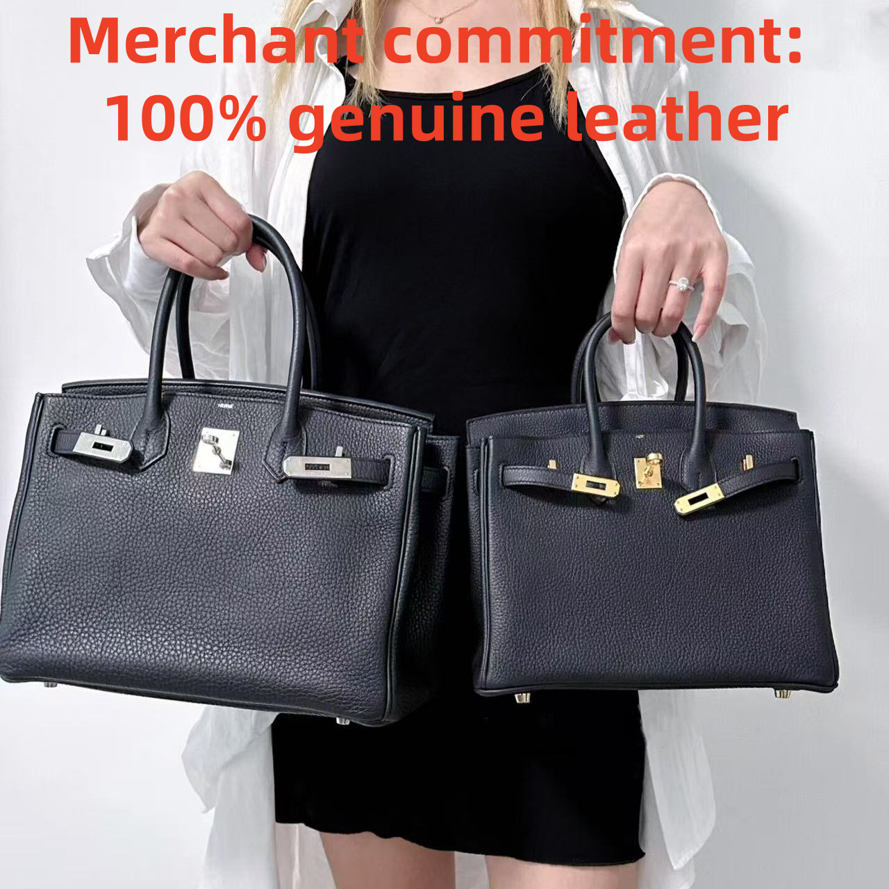 Luxury handbags Designer bags for Womens genuine leather Shoulder Bag 20 25 30 35cm cowhide tote bag with lock and key Top quality crossbody bag fashion Evening Bags