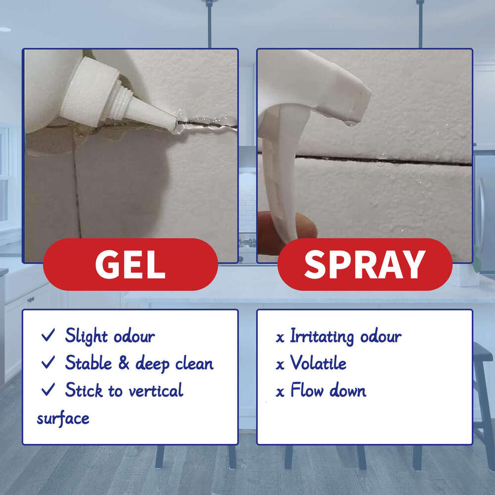 Jaysuing Mildew Removal Gel Bathroom Wall Floor Anti-Mold Agent Tile Gap Cleaner Stain Remover S260130