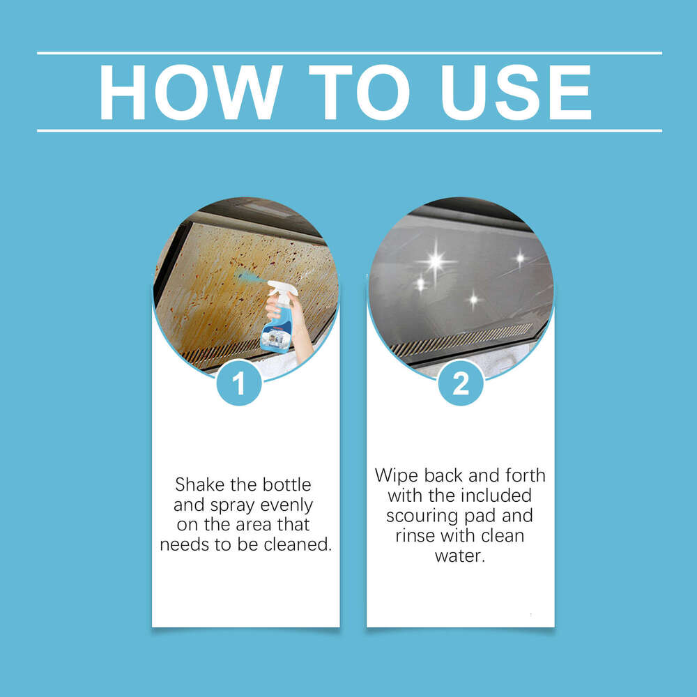 JAKEHOE Multi-Purpose Cleaner Household Heavy Oil Cleaning Foam Stain for Various Surfaces Odor Removal S260130