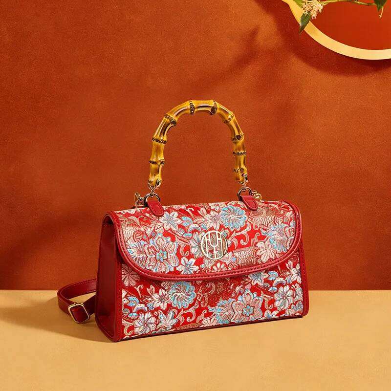 High Quali Leather Gown Ancient Sle Handbag Women S Retro Boston Dinner Par Tote Bag Soft Casual Simplici Leisure KABAHEBINGJUE