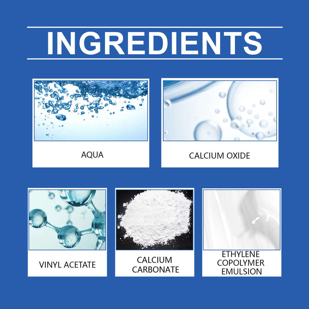 Jakehoe White Household Wall Damage Scratch Renovation Cover Multi-Functional Waterproof Repair Paint S260130