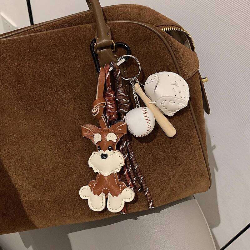 Cartoon Dog Keychains For Women Y2k Bag Pendant Couple Car Key Chains Jewelry Gift Decoration Accessories Z260130