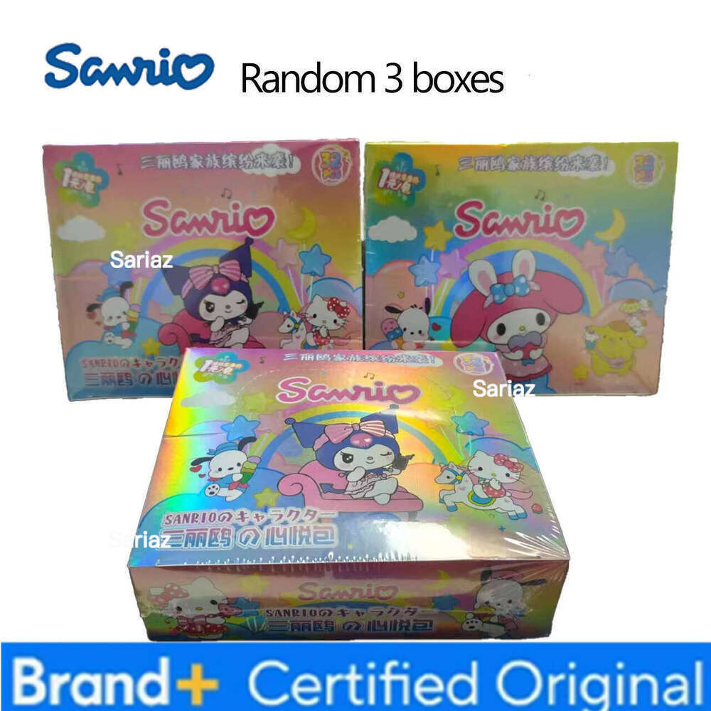 Sanrio U HOT NEW Character Collection Card Box of 160 Cards for Animation Enthusiasts, Creative Children's Gifts, Festival Gifts H260130