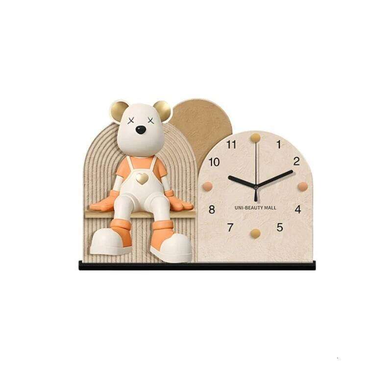 Creamy-style Cute Ornament Exquisitely Designed Table Clock Household Fashionable Home Deco Relogio De Mesa YS40CC W260130