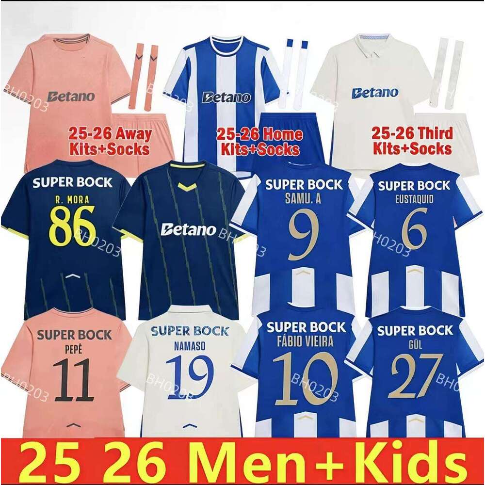 2025 2026 PORTO Football Jerseys SAMU. A Fan Tops T-shirts New Dragon Fans Player Version 2025 2026 R. MORA PEPE D. COSTA VARELA FROHOLDT KIWIOR GABRI VEIGA