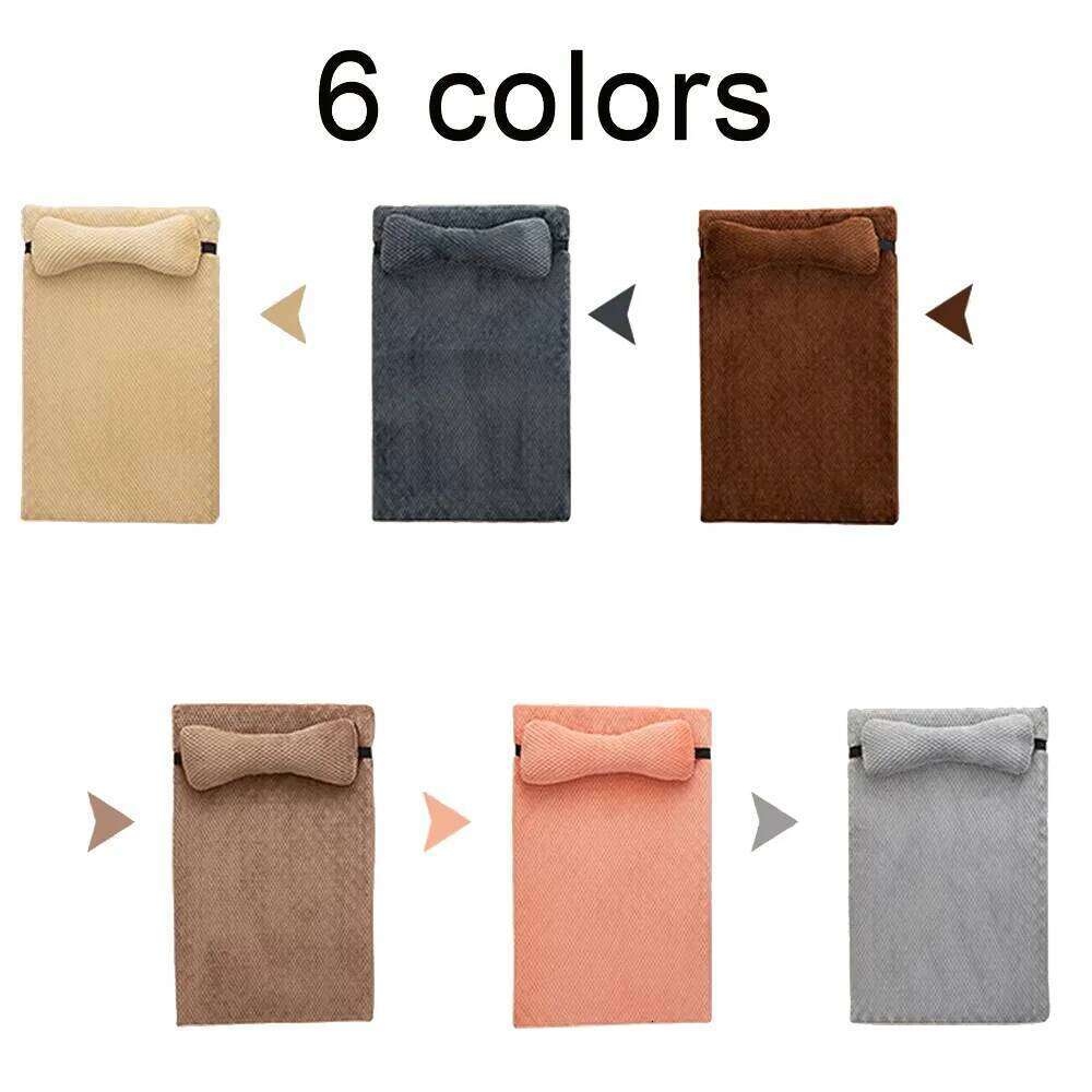 EFF Warm Calming Bed Fluffy Plush Mat Dog with Removable Winter Cover for Large Medium Small Dogs and Cats 26W01130