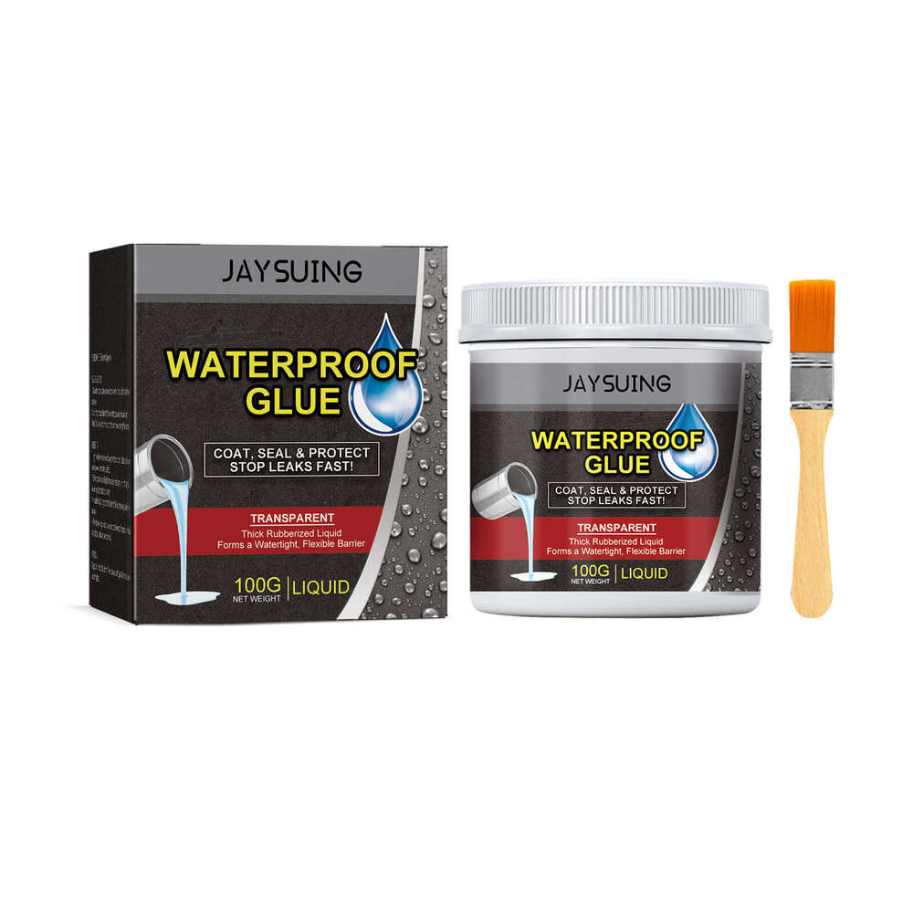 Jaysuing Glue Multi-functional Repair Leak-proof Transparent Waterproof Wall Coating for Bathroom Kitchen Pipes S260130