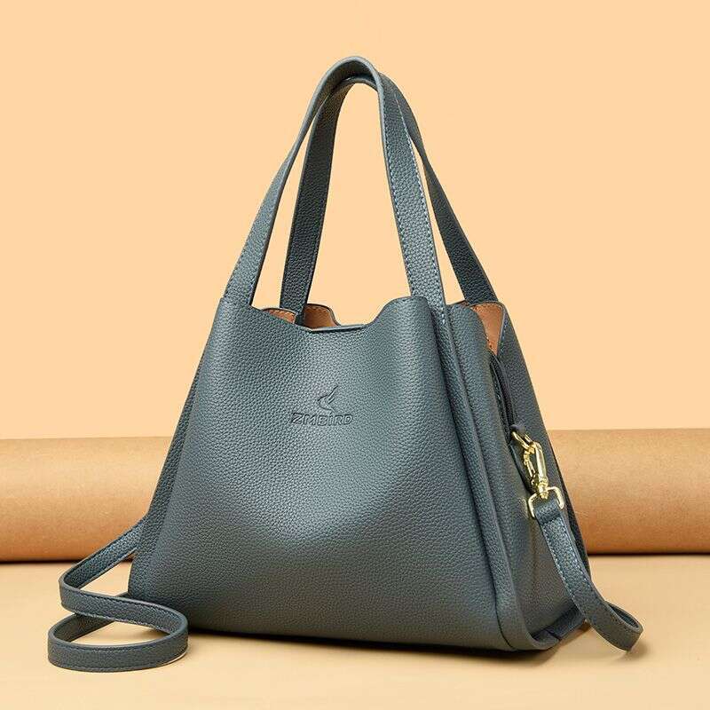 Women Crossbody Bag Handbag New Casual PU Leather Totes For Women Large Capacity Hobo Handbags Retro Patchwork Shoulder Female Crossbody Sh