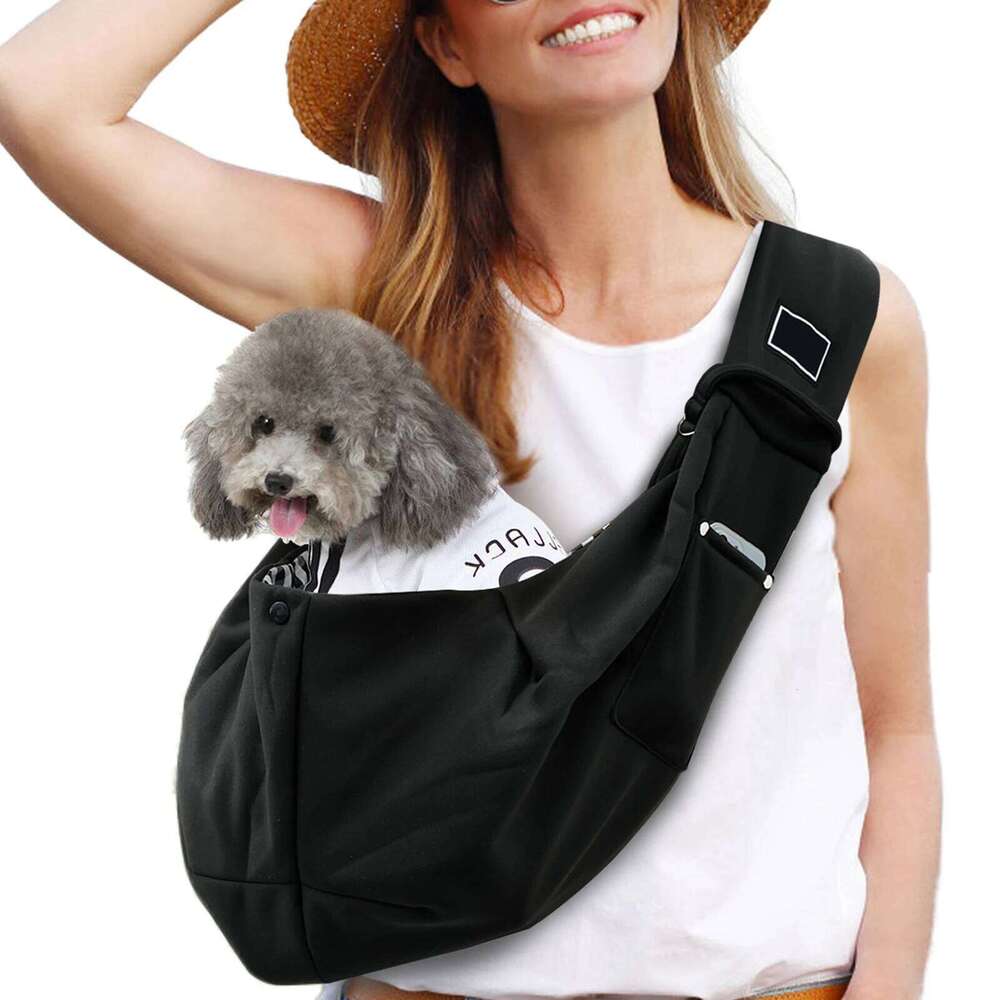 Dog Carrier Pet Sling Shoulder Bag Comfortable Portable Travel Crossbody Outdoor Cat Puppy Small Dogs Carrying Supplies 26H0130