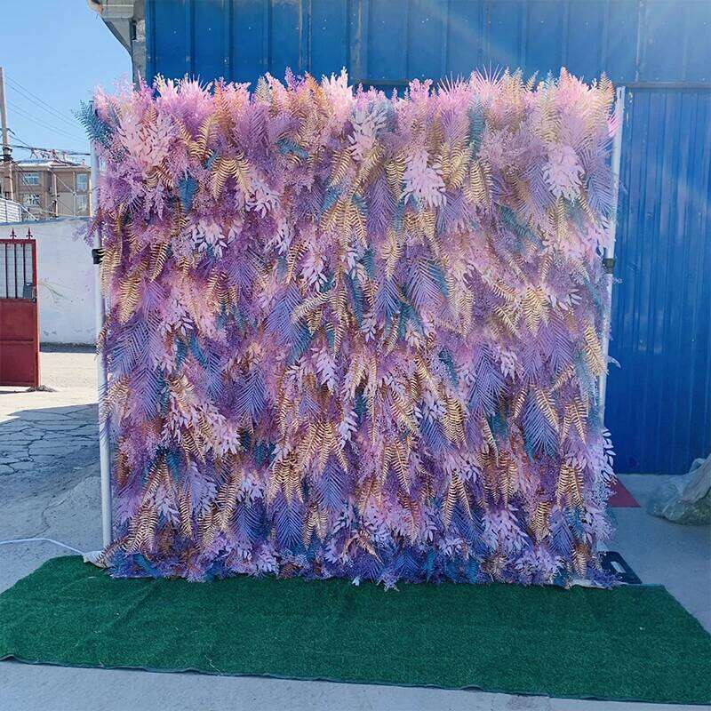 5D White Rose Peony Hydrangea Cloth Roll Up Flower Fabric Hanging Curtain Plant Wall Event Party Wedding Backdrop Deco Prop W260130