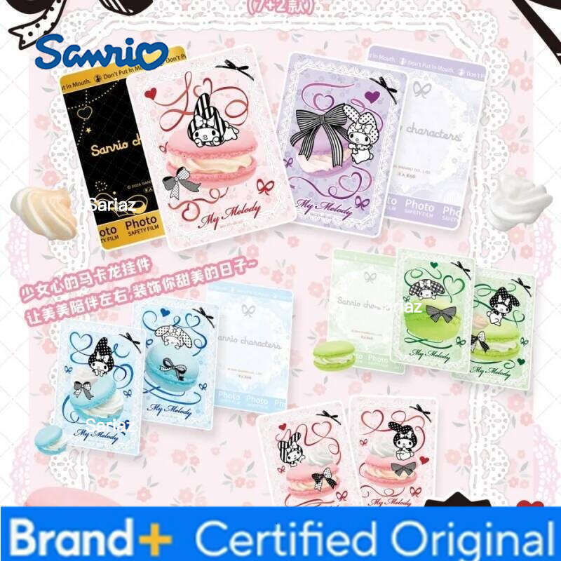 Sanrio New KABAO Floral Luck Kuromi Hello Kitty My Melody Series Collectible Game Trading Card Toys For Kids Birthday Gift H260130