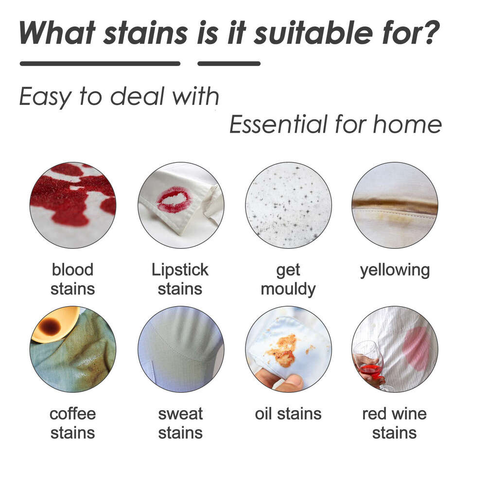 Jaysuing Biological Enzyme Explosive Salt Effervescent Tablets for Cleaning Yellowing and Stubborn Coffee Stains on Clothes S260130