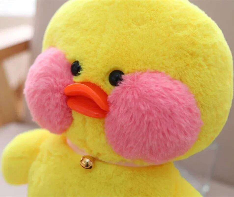 Small Net Red Little Yellow Plush Toy Duck Children Female Cloth Doll Gift Y260128