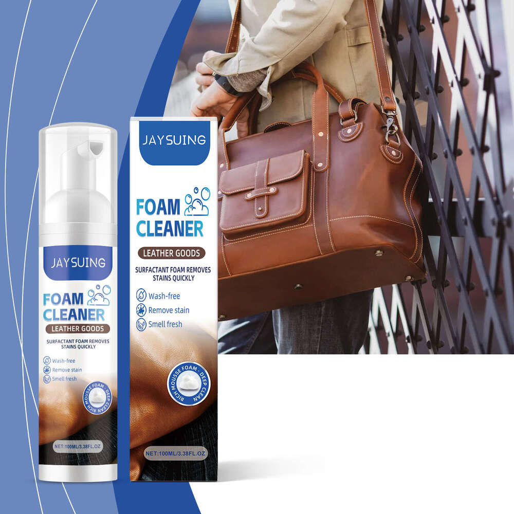 Jaysuing Goods Foam Multi-functional Cleaner Sofa Boots Leather Shoes Maintenance Agent S260130