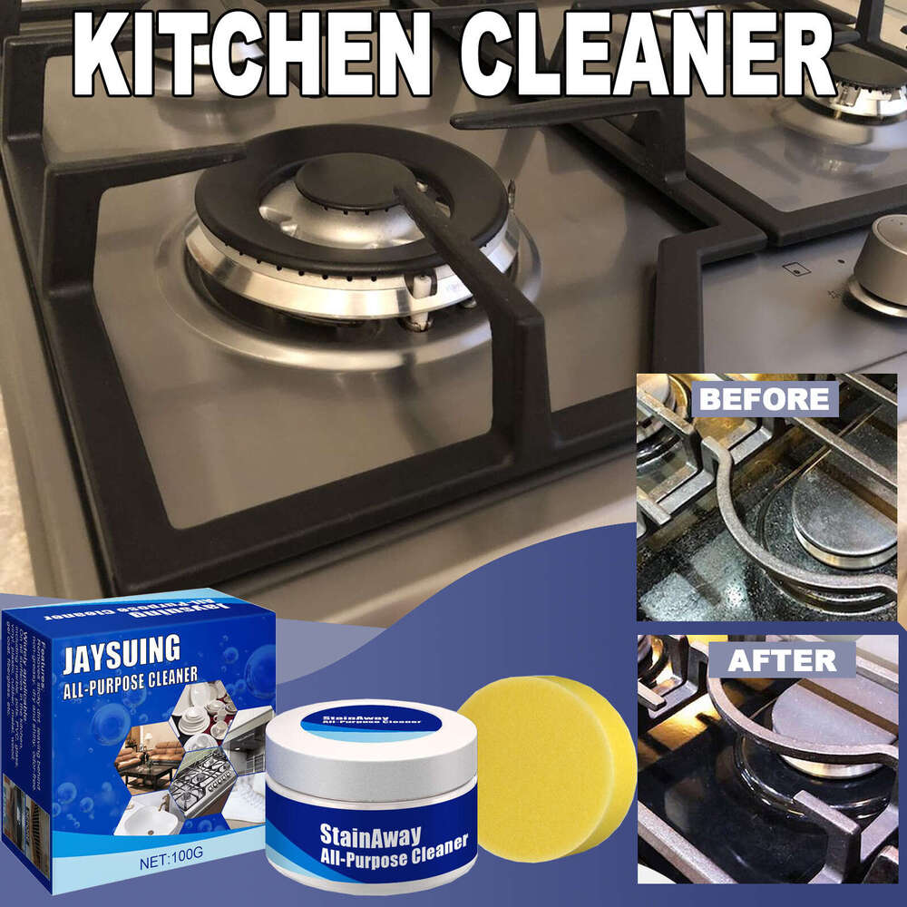 Jaysuing Multi-Purpose Stain Stainless Steel Cookware Bottom Cleaning Polishing Rust Remover Cleaner S260130