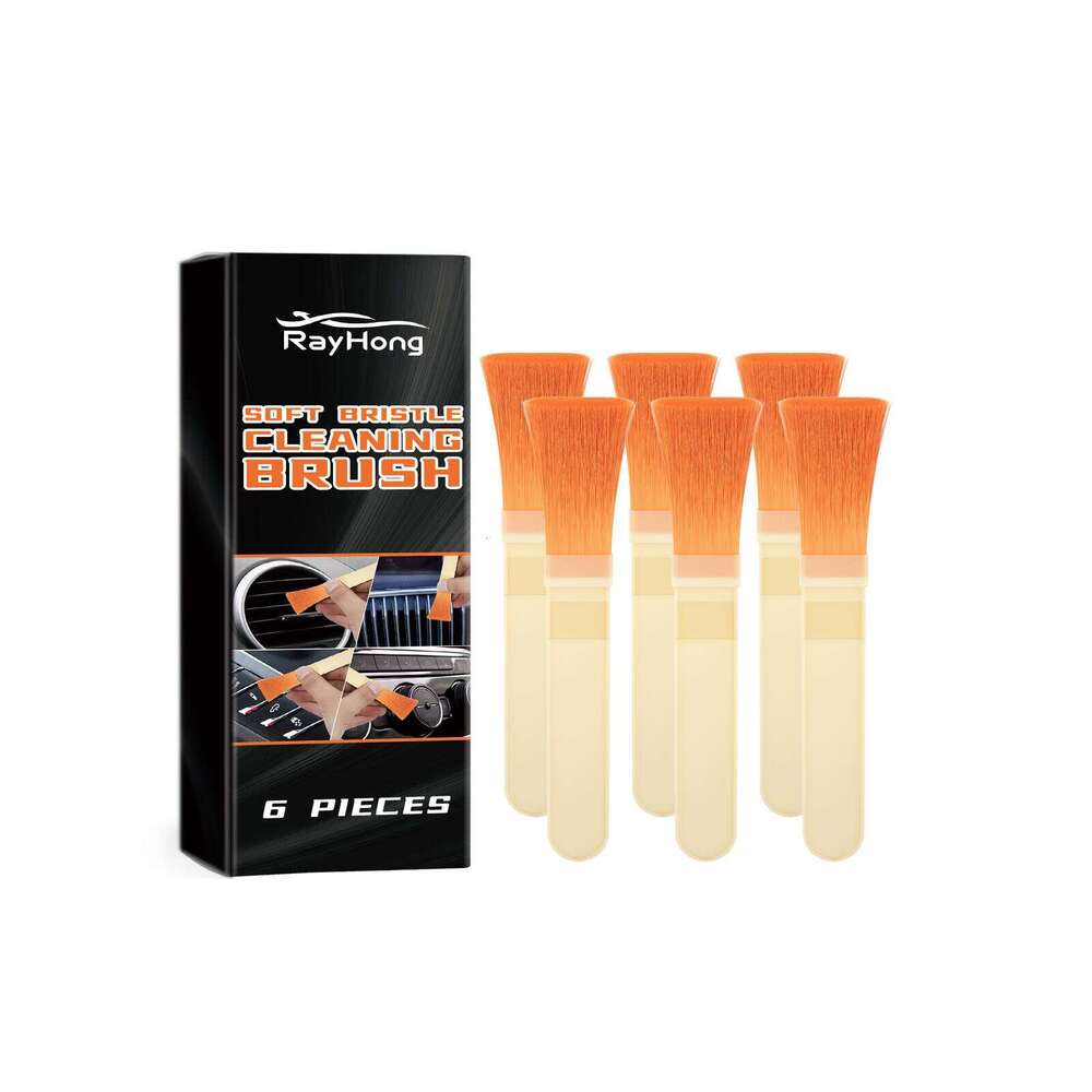 Rayhong Car Air Conditioning Vent Dashboard Seat Gap Soft Bristle Cleaning Brush S260130