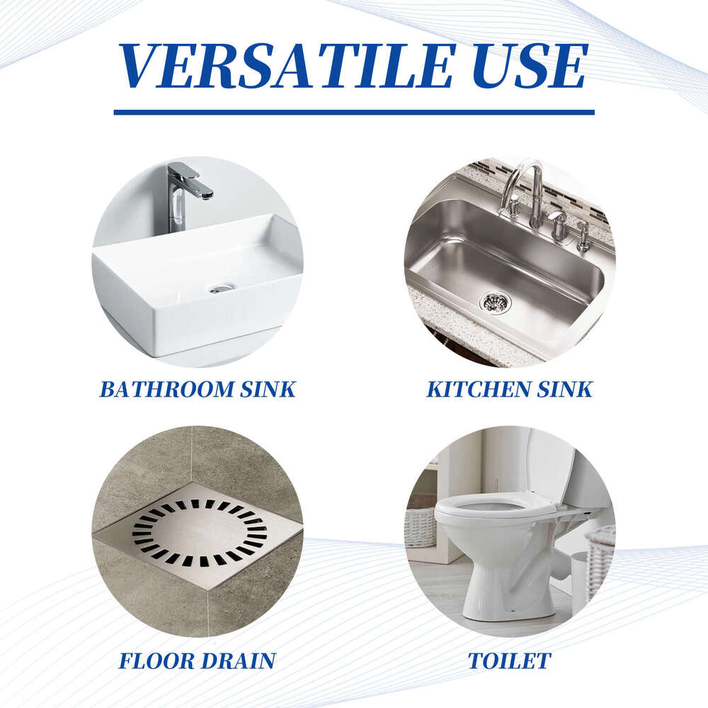 Jaysuing Drain Blockage Removal Sewer Toilet Kitchen Clogged Pipe Cleaning Powder S260130