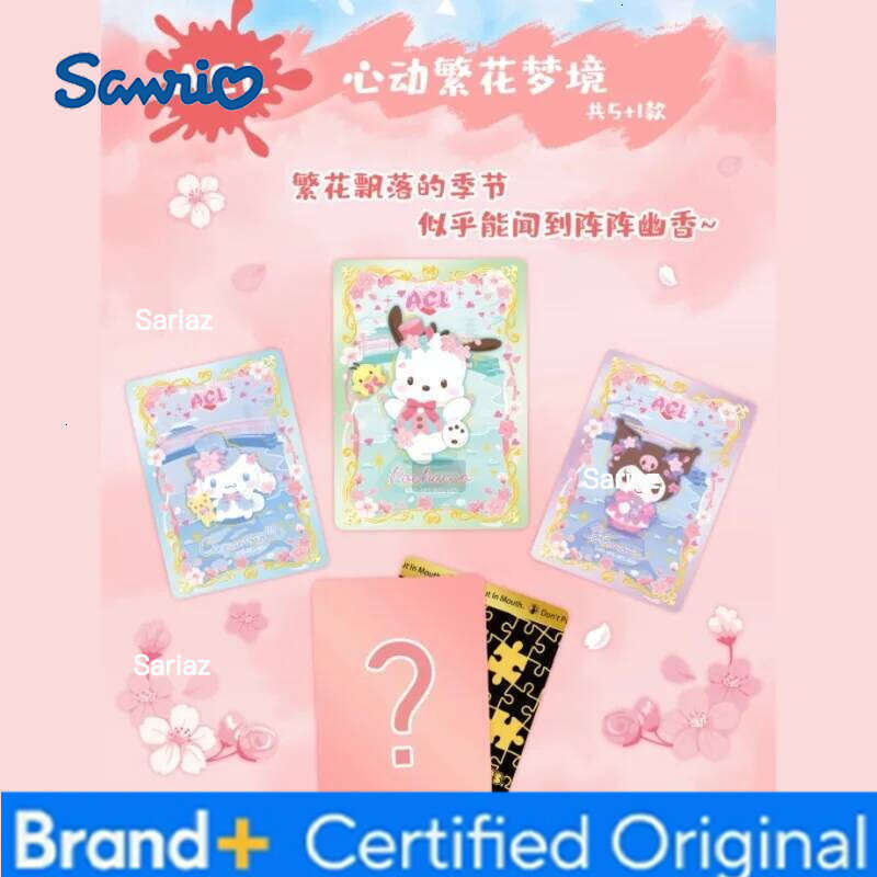 Sanrio Hello Kitty Instant Camera Heart-Throbbing Wink 7th Series My Melody Family Party Chapter Collection Card Gifts Toy H260130