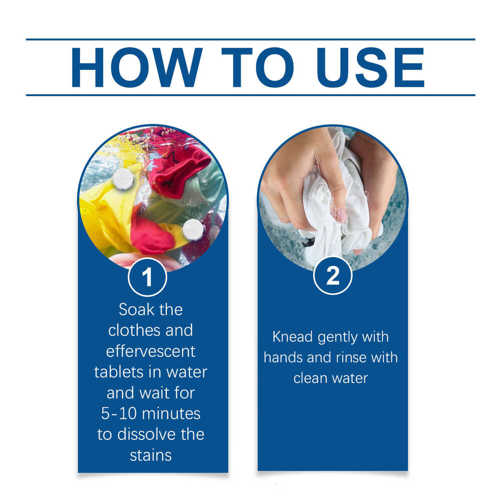 Jue-Fish Multi-Functional Oxygen Tablets for Cleaning Heavy Grease Stains in the Kitchen S260130