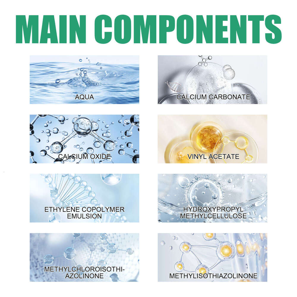 Jue-Fish Stain Covering Agent Peeling Moisture-Proof Wall Paint Crack Repair Paste S260130