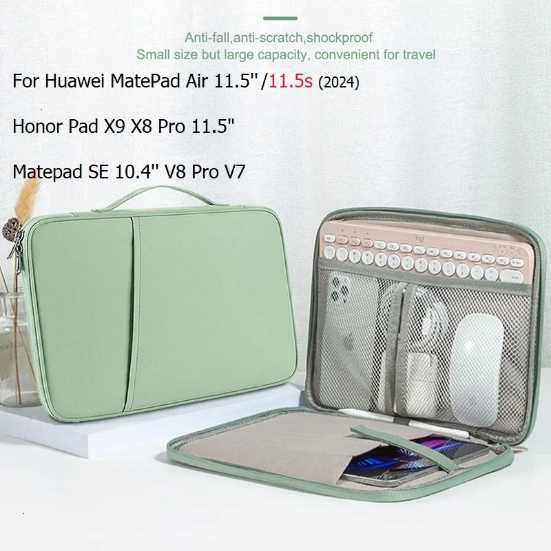 With Handle Tablet Sleeve Bag for MatePad Air115/115s/Air12/Pro122/132/GTPro123 X9 Pro X8Pro115 SE Honor9 260124