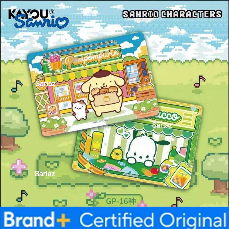 Sanrio KAYOU Family Series Mengmeng Cards Genuine Original Animation Cartoon Collection Card Peripheral Toy Gift H260130