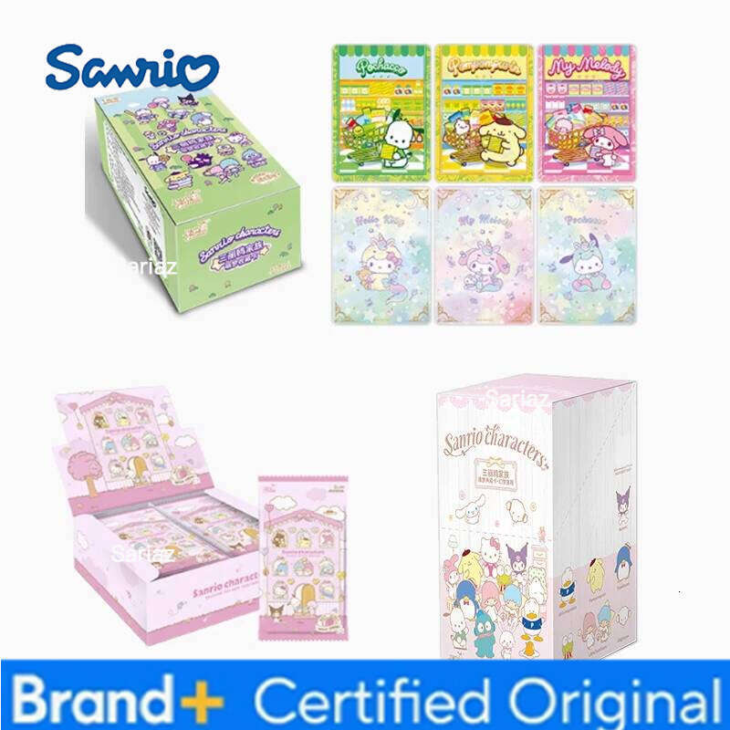 Sanrio Kayou Family Collection Dream Journey CR Card Anime Official Genuine Peripheral Cards Children Gift H260130