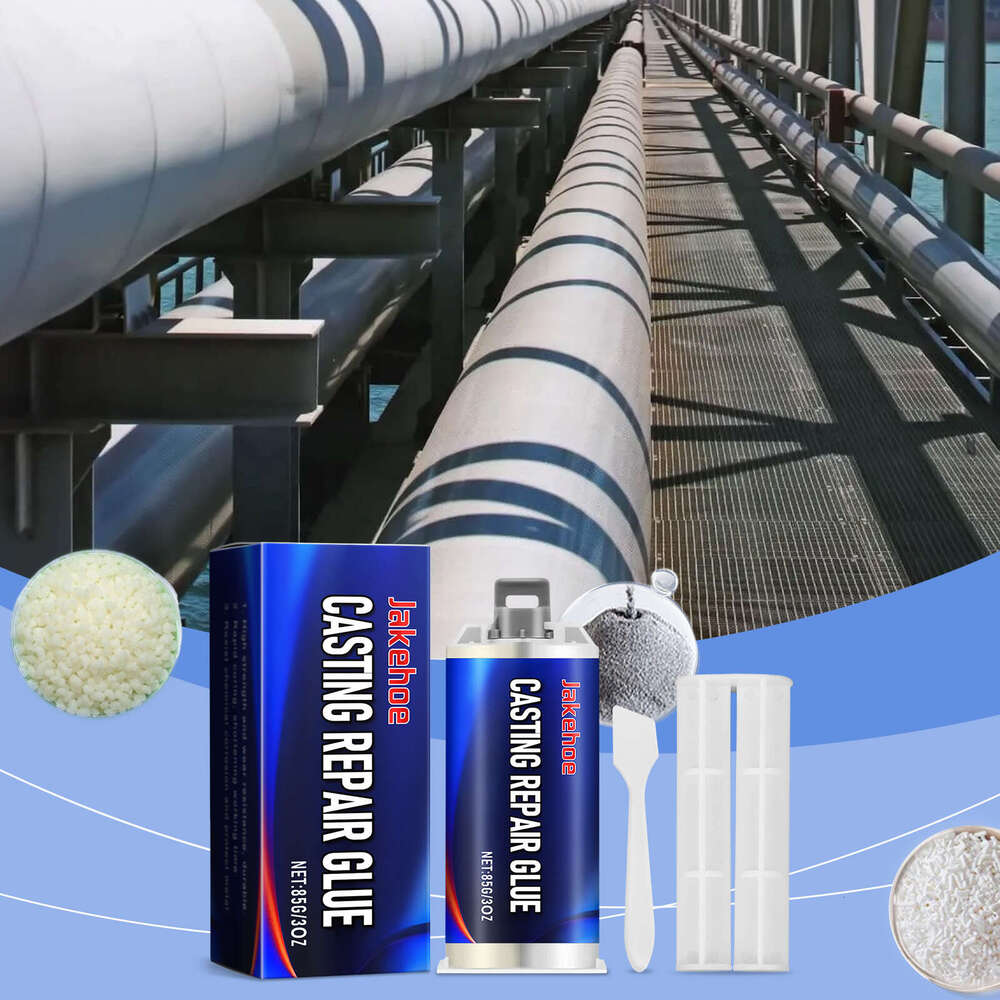 Jakehoe Industrial Grade Casting AB Glue Agent Stainless Steel Copper Aluminum Metal Leak Repair S260130