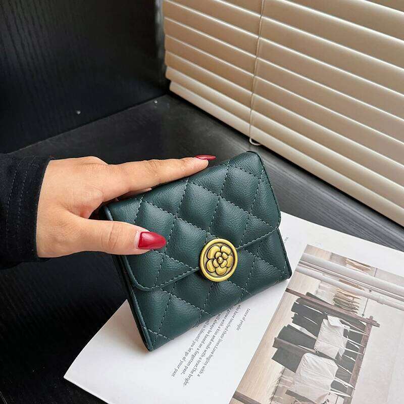 Luxury Design Wallets for Women Multi-Function Holder PU Leather Female Small Card Bag Short Women's Purse Z260130