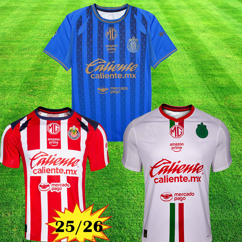 Chivas Guadalajara Soccer Jerseys Club Deportivo Guadalajara Kits 25 26 Chivas Football Shirt 2025 2026 Las Chivas Men Kids The Goats Uniform C.D. G