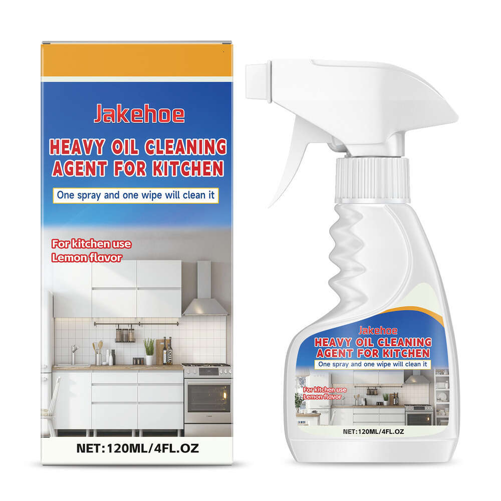 Jakehoe Cleaning Household Heavy Oil Cleaner Kitchen Stove Degreaser Stain Remover S260130