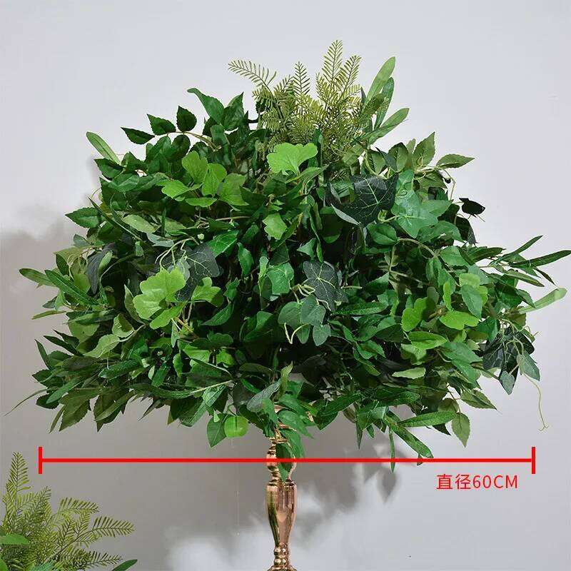 Greenery plant Leaves Flower Arrangement Wedding Backdrop Props Party Arch Hanging Floral Stage Floor Flowers Decor props W260130