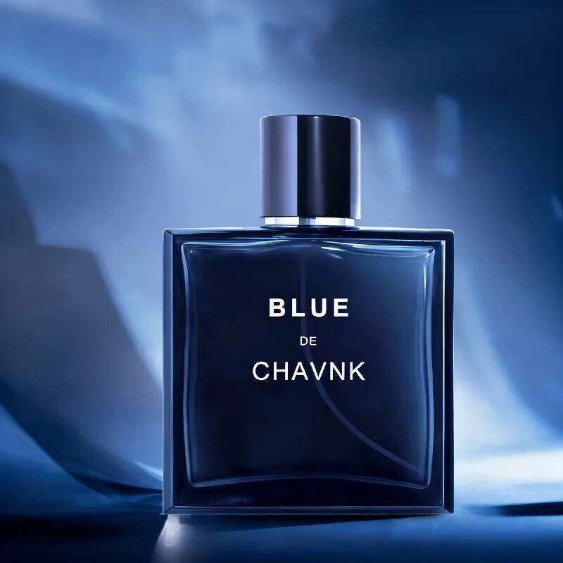 Blue de Chavnk Inspired Perfume 100ML for Men - Long Lasting Woody Aromatic & Fresh Citrus Scent, Versatile Daily Fragrance H260130