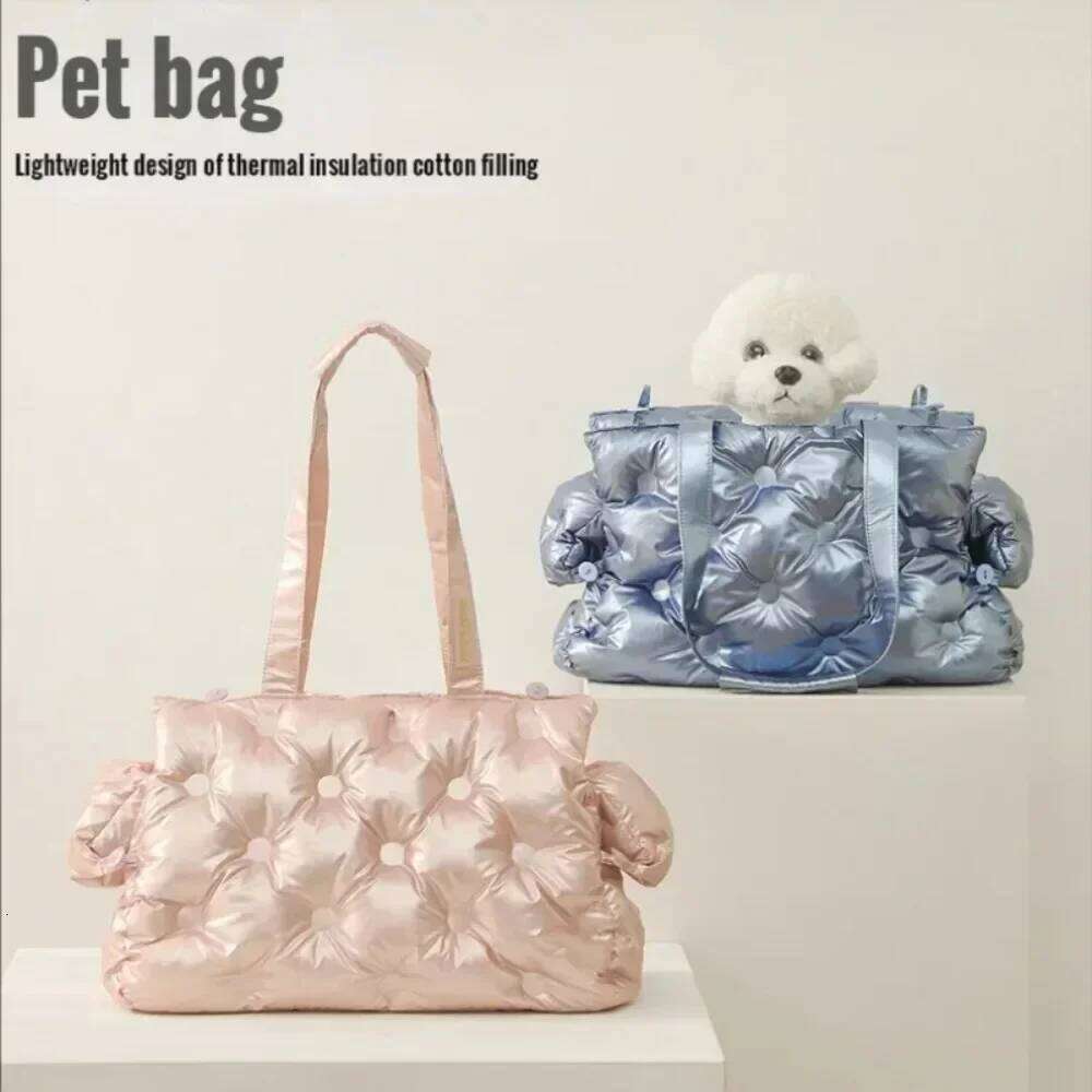Winter Carrier Warm Handbag Small Cat Portable Pet Travel for Puppy One Shoulder Dog Outdoor Carry Bag - view 1