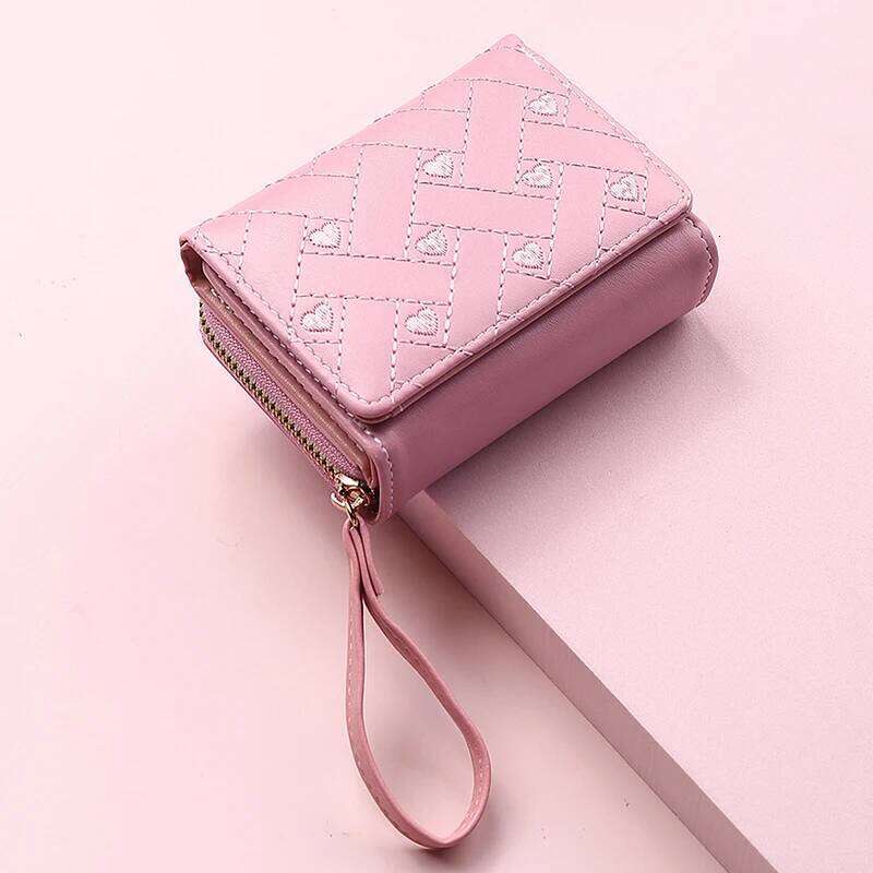 Wallets for Kawaii Cute Luxury Lady Pink Womens Small Women Leather Wallet Coin Purse Z260130