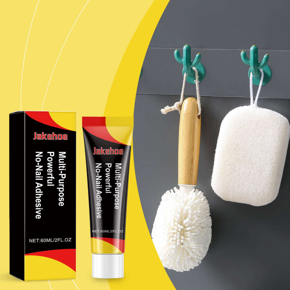 Jakehoe Multi-purpose Wood Metal Ceramic Plastic Interior Decoration Easy Installation Nail-free Glue S260130