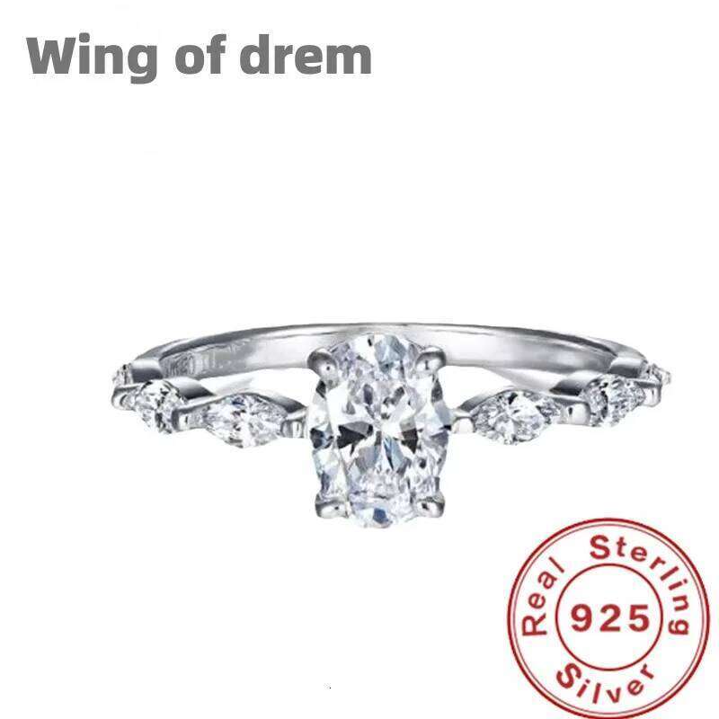 Fine 925 sterling silver zircon ring suitable for women engagement jewelry gift XJ260130