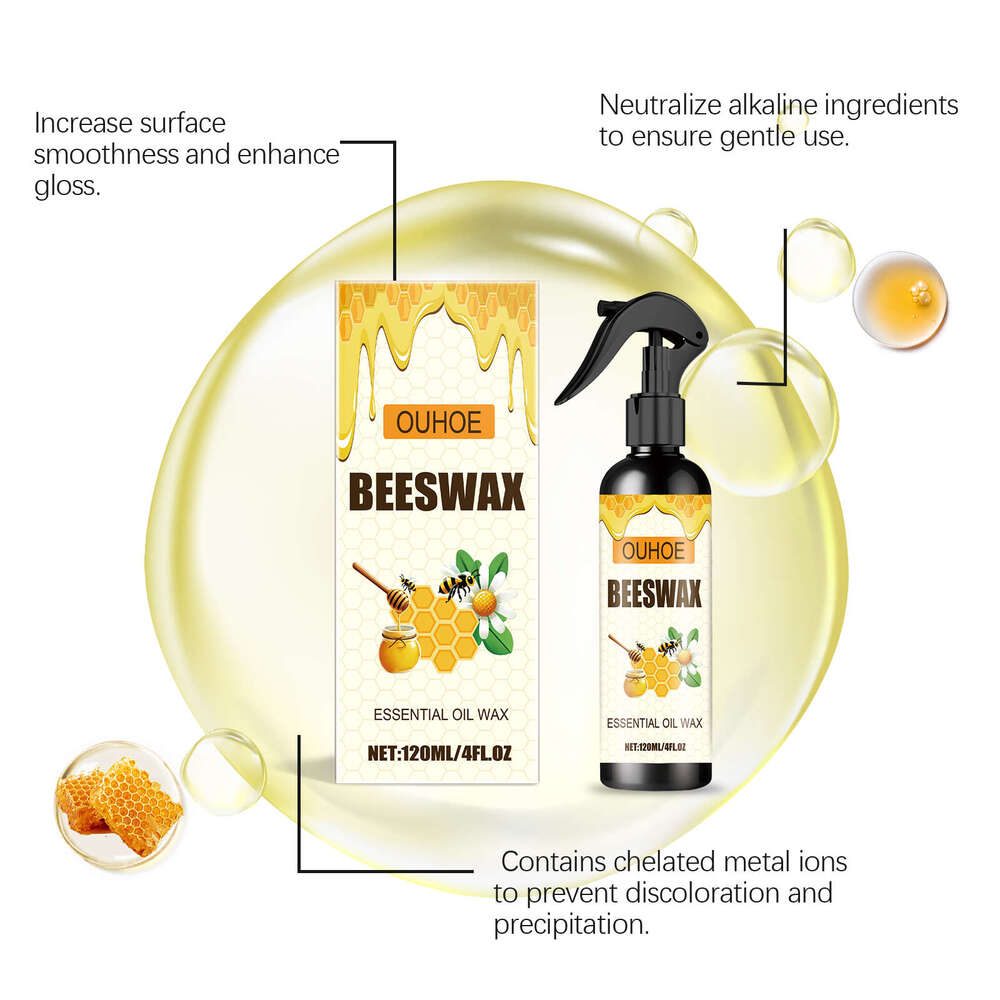 OUHOE Spray Furniture Floor Polishing Waterproof Anti-Dry Crack Scratch Renovation Care Wax S260130