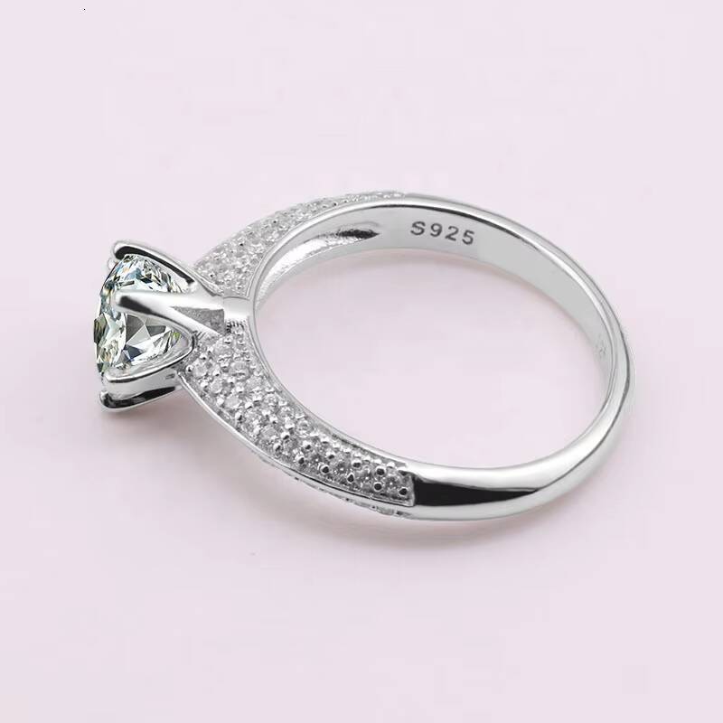 2026 Stone Rings Women Moissanite Diamond Jewellery Engagement Silver 925 Ring Jewelry