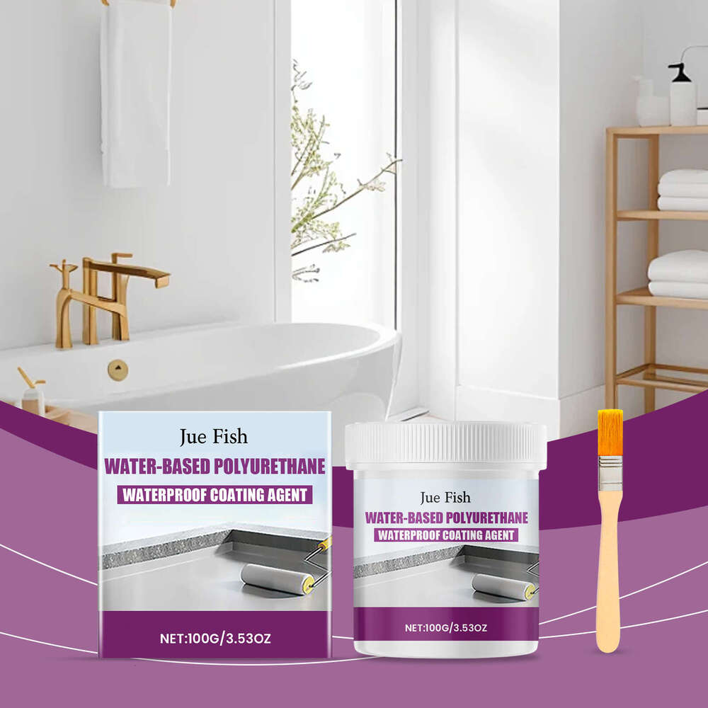 Jue-Fish Agent Wall Tile Roof House Floor Leak Repair Household Waterproof Coating S260130