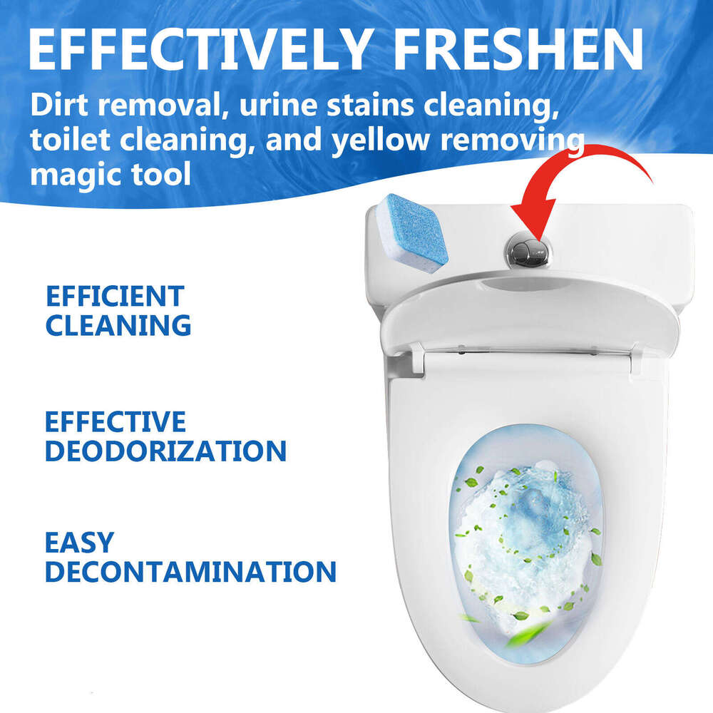 Jue-Fish Removal Cleaning Urine Stain Deodorizing Fragrance Toilet Effervescent Tablets S260130