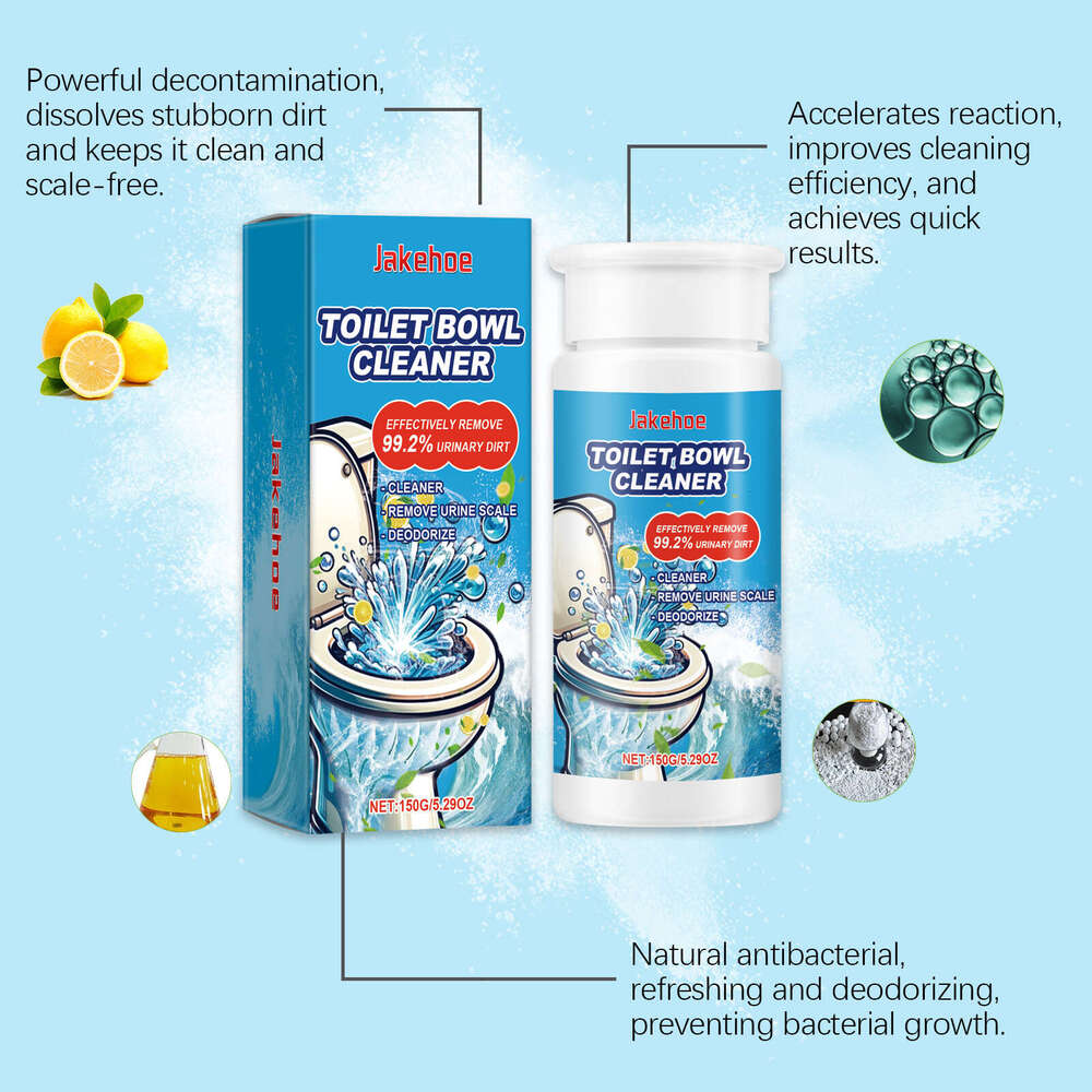 JAKEHOE Splash Toilet Bathroom Stain Remover Deodorizer Foam Cleaner S260130